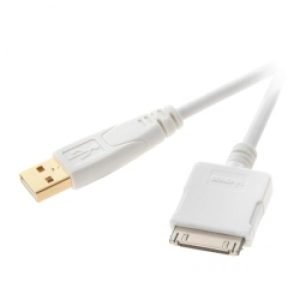 1.5 ft. USB 2.0 to iPOD Cable - A to iPOD (30 Pin)  - Male/Male - Vivanco
