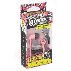 Wicked Audio "Havok" Earbuds w/ Microphone - Taffy